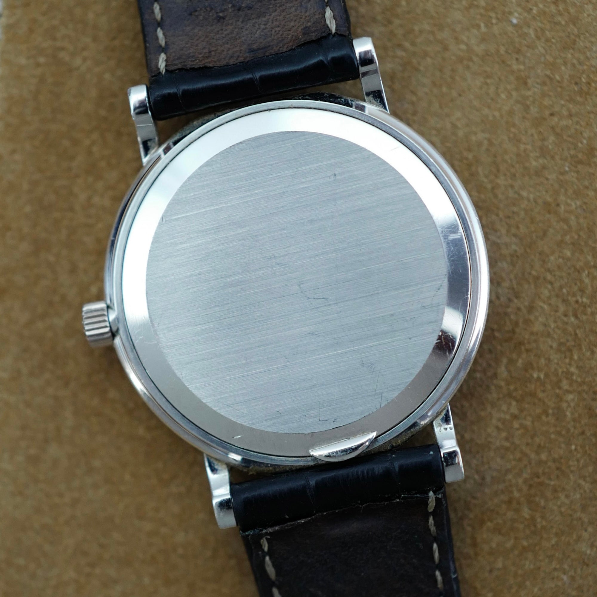 Patek Philippe White Gold Calatrava Ref. 5006 with Factory Dialmonds