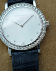 Patek Philippe White Gold Calatrava Ref. 5006 with Factory Dialmonds