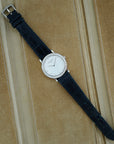 Patek Philippe White Gold Calatrava Ref. 5006 with Factory Dialmonds