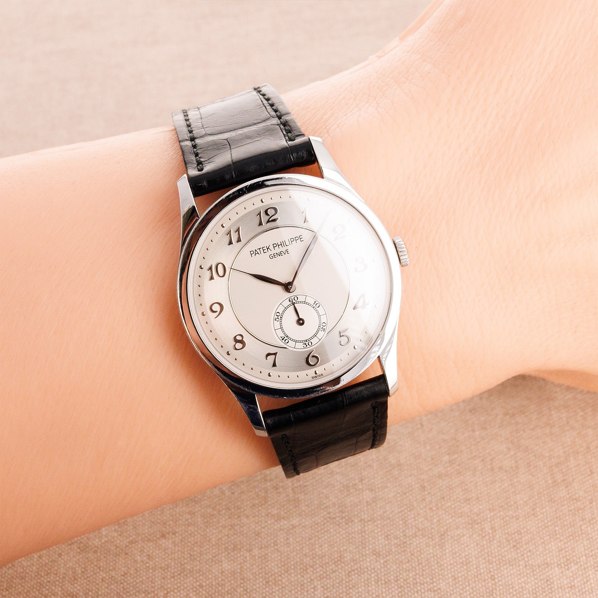 Patek Philippe - Patek Philippe Platinum Calatrava Watch Ref. 5196 - The Keystone Watches