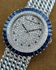 Audemars Piguet White Gold Diamond & Sapphire Watch Ref. 14781 with Original Warranty (New Arrival)