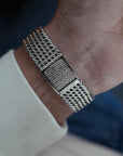 Audemars Piguet White Gold Diamond & Sapphire Watch Ref. 14781 with Original Warranty (New Arrival)