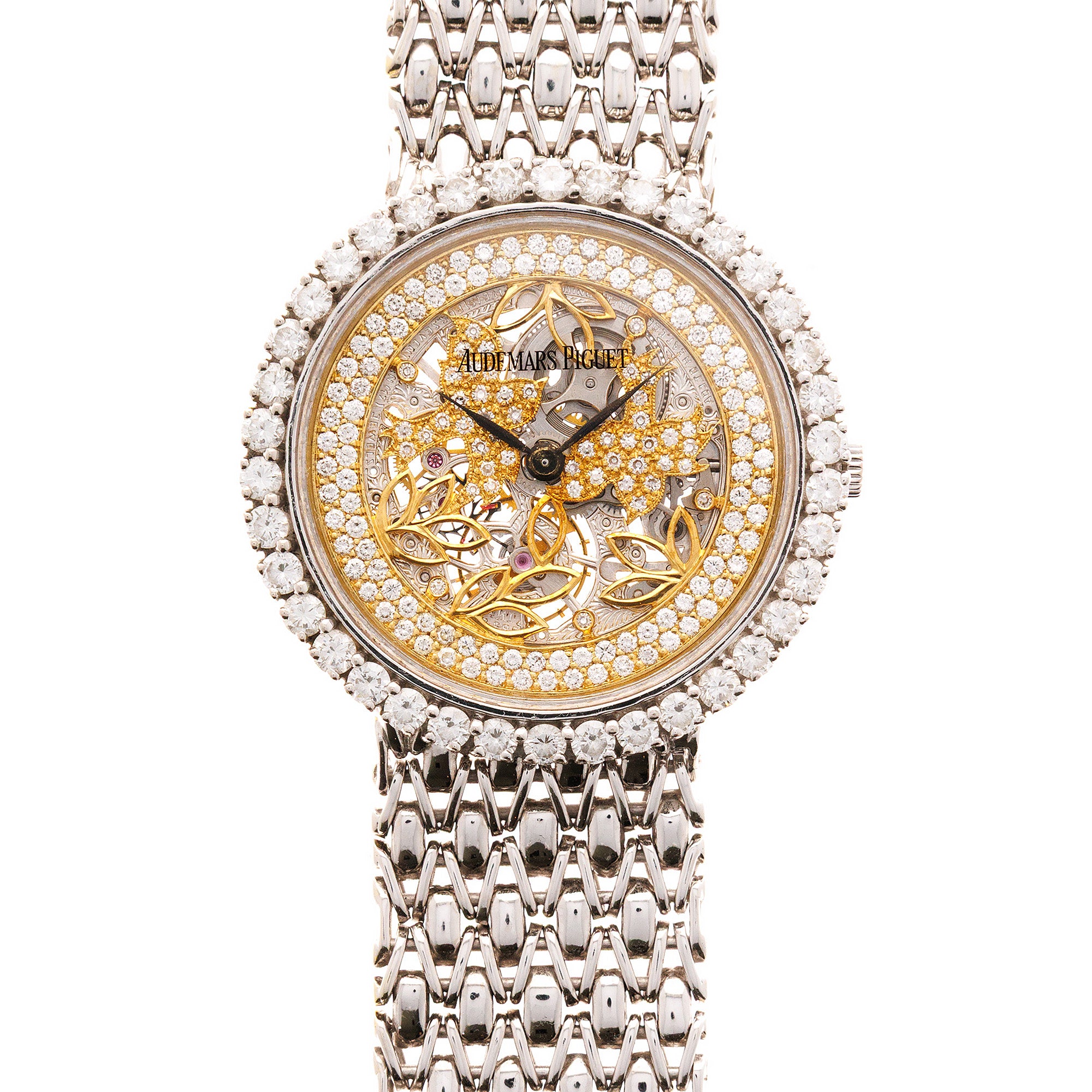 Audemars Piguet - Audemars Piguet White Gold Diamond Skeleton Birds Watch - The Keystone Watches