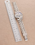 A. Lange & Sohne Platinum Sax-O-Mat Perpetual 310.225 on Wellendorff Bracelet