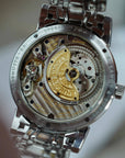 A. Lange & Sohne Platinum Langematic Perpetual 310.225 on Wellendorff Bracelet