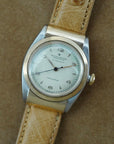 Rolex Two-Tone Oyster Perpetual Hooded Bubbleback Ref. 3065, Retailed by Bucherers (New Arrival)