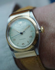 Rolex Two-Tone Oyster Perpetual Hooded Bubbleback Ref. 3065, Retailed by Bucherers (New Arrival)