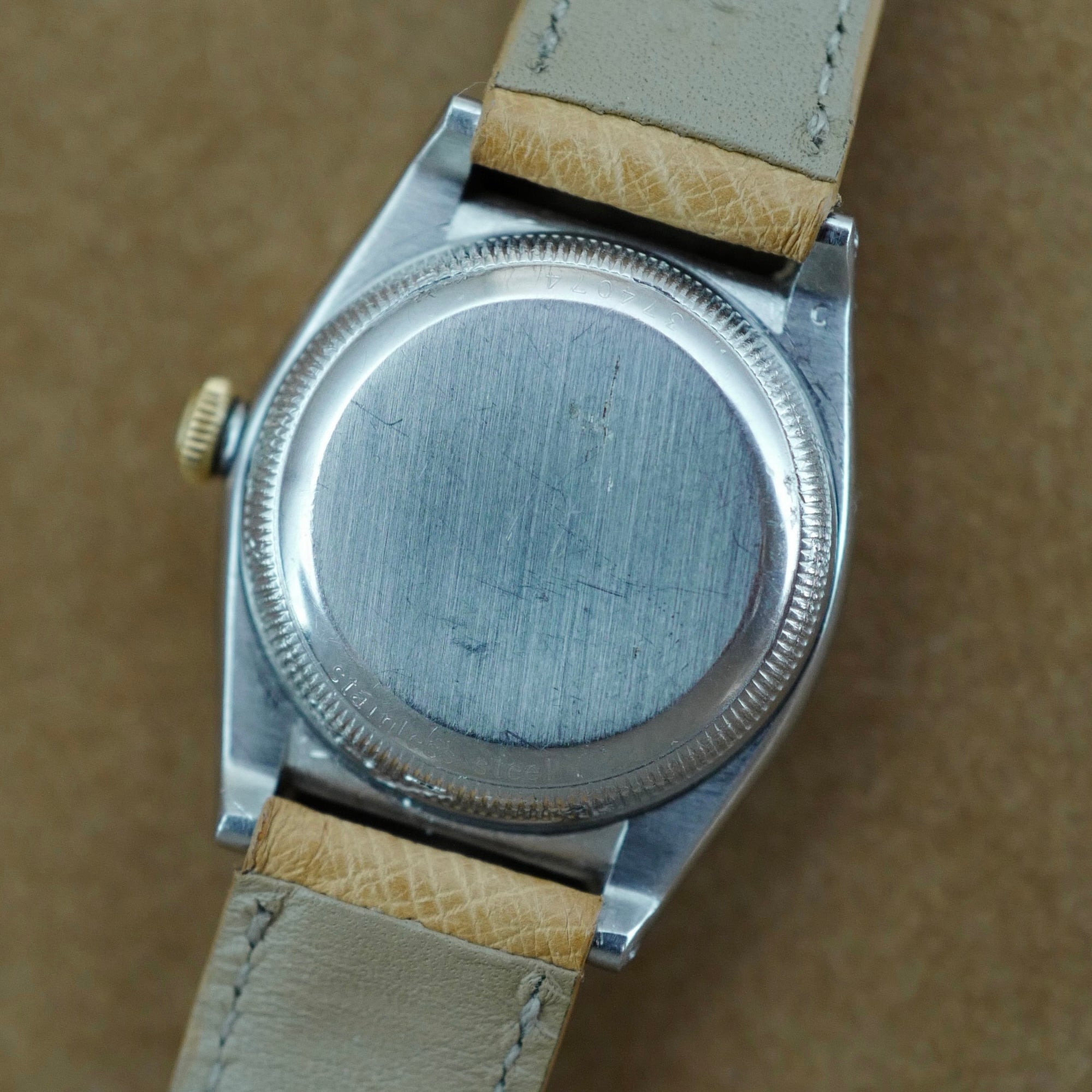 Rolex Two-Tone Oyster Perpetual Hooded Bubbleback Ref. 3065, Retailed by Bucherers (New Arrival)