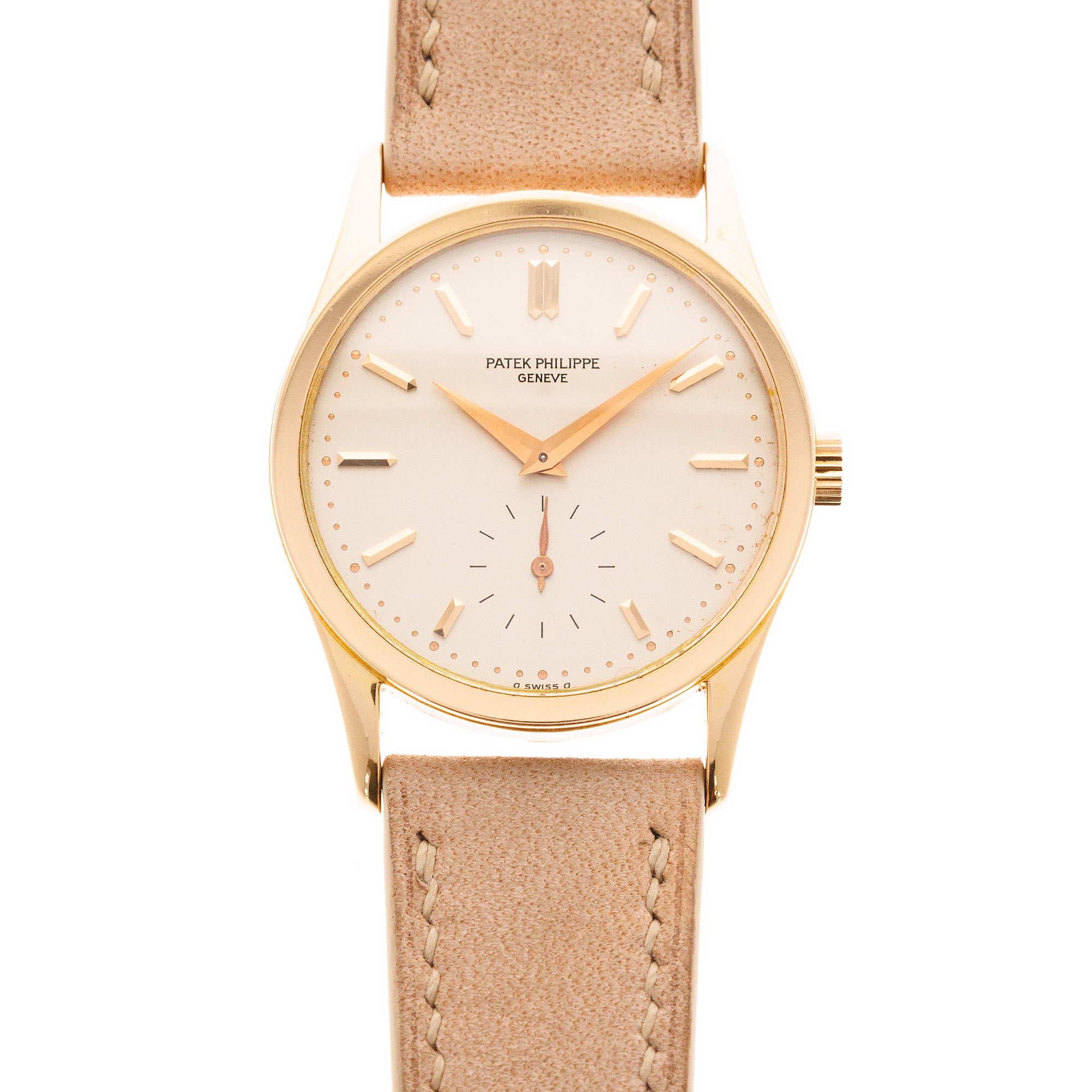 Patek Philippe Rose Gold Calatrava Watch Ref. 3796