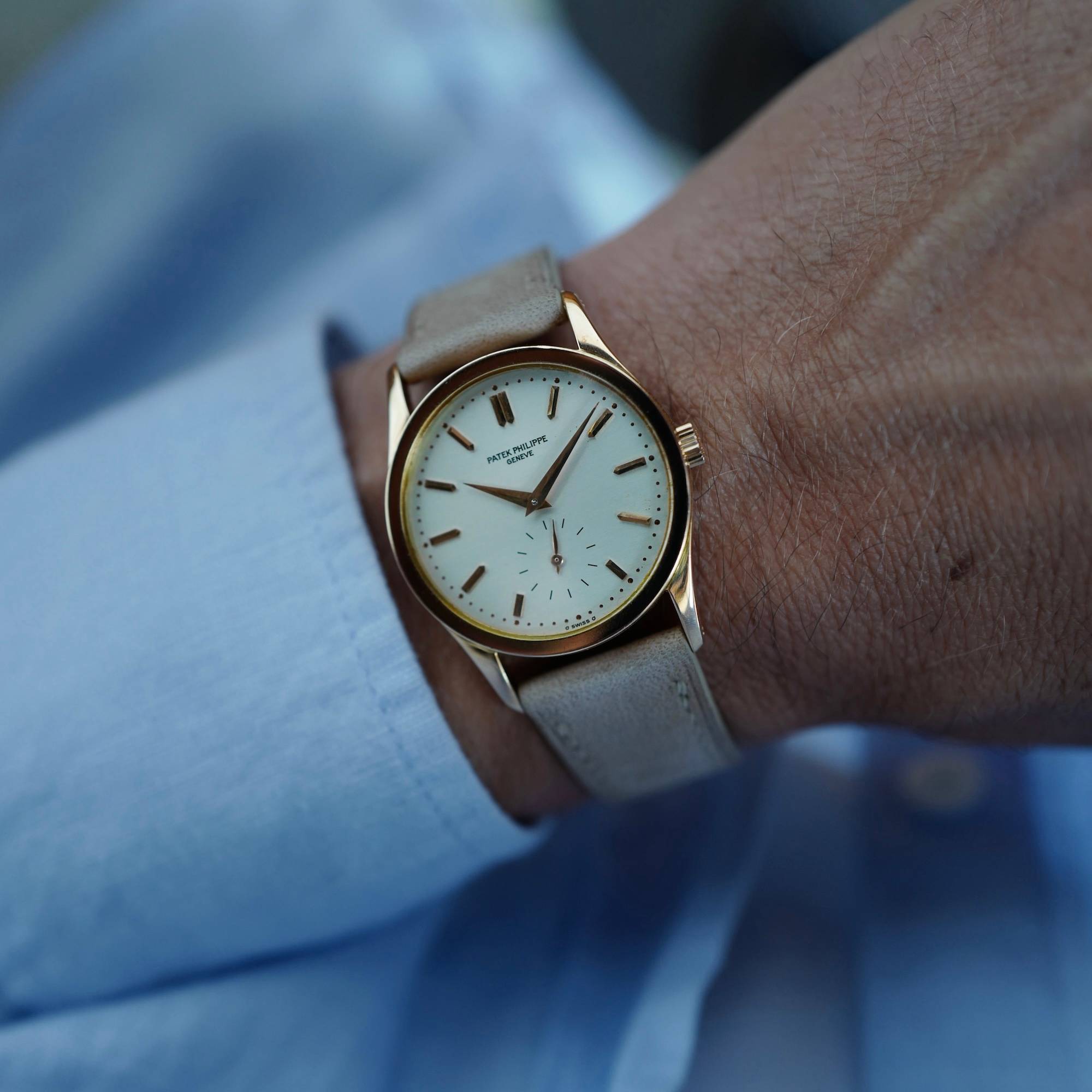 Patek Philiipe Rose Gold Calatrava Watch Ref. 3796