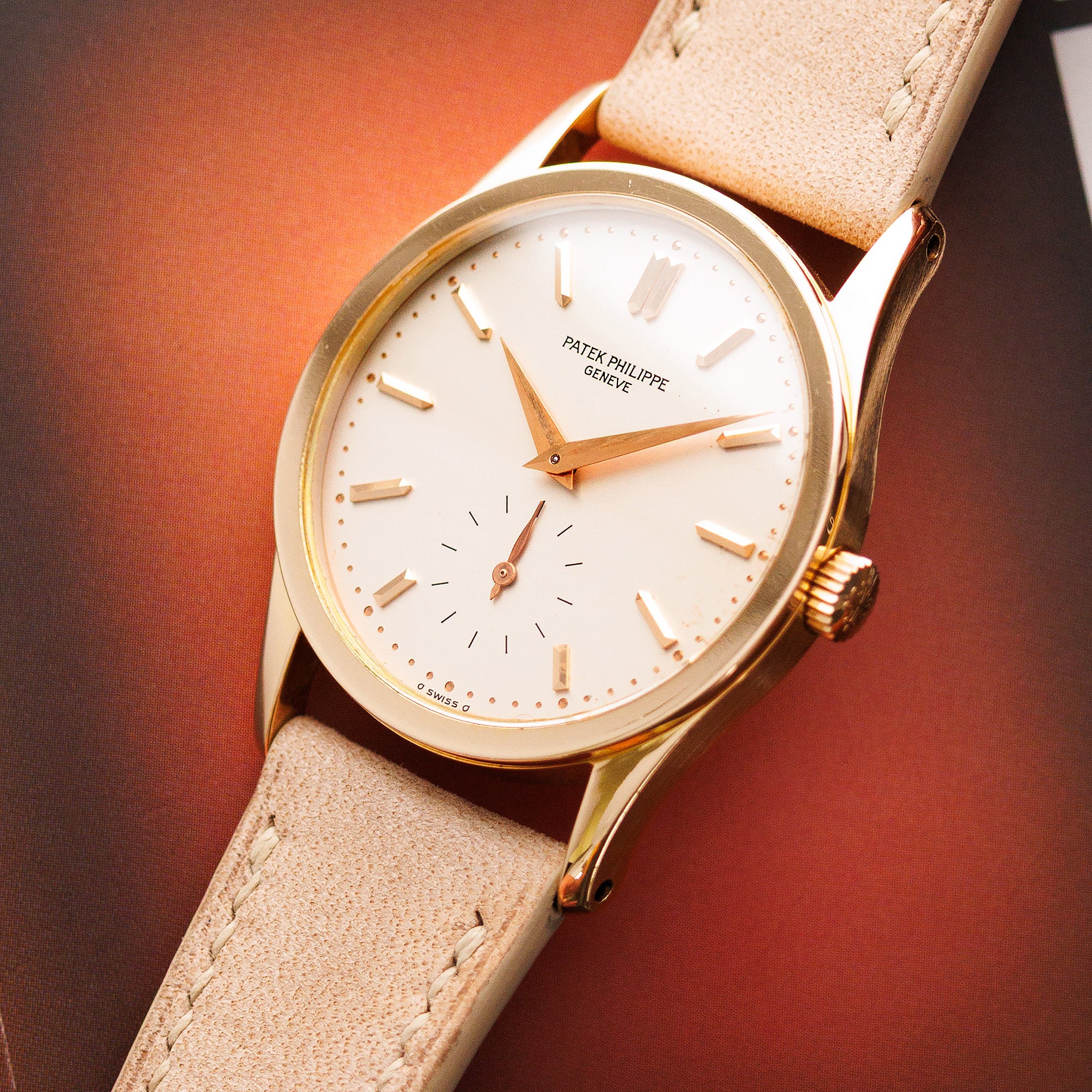 Patek Philippe Rose Gold Calatrava Watch Ref. 3796