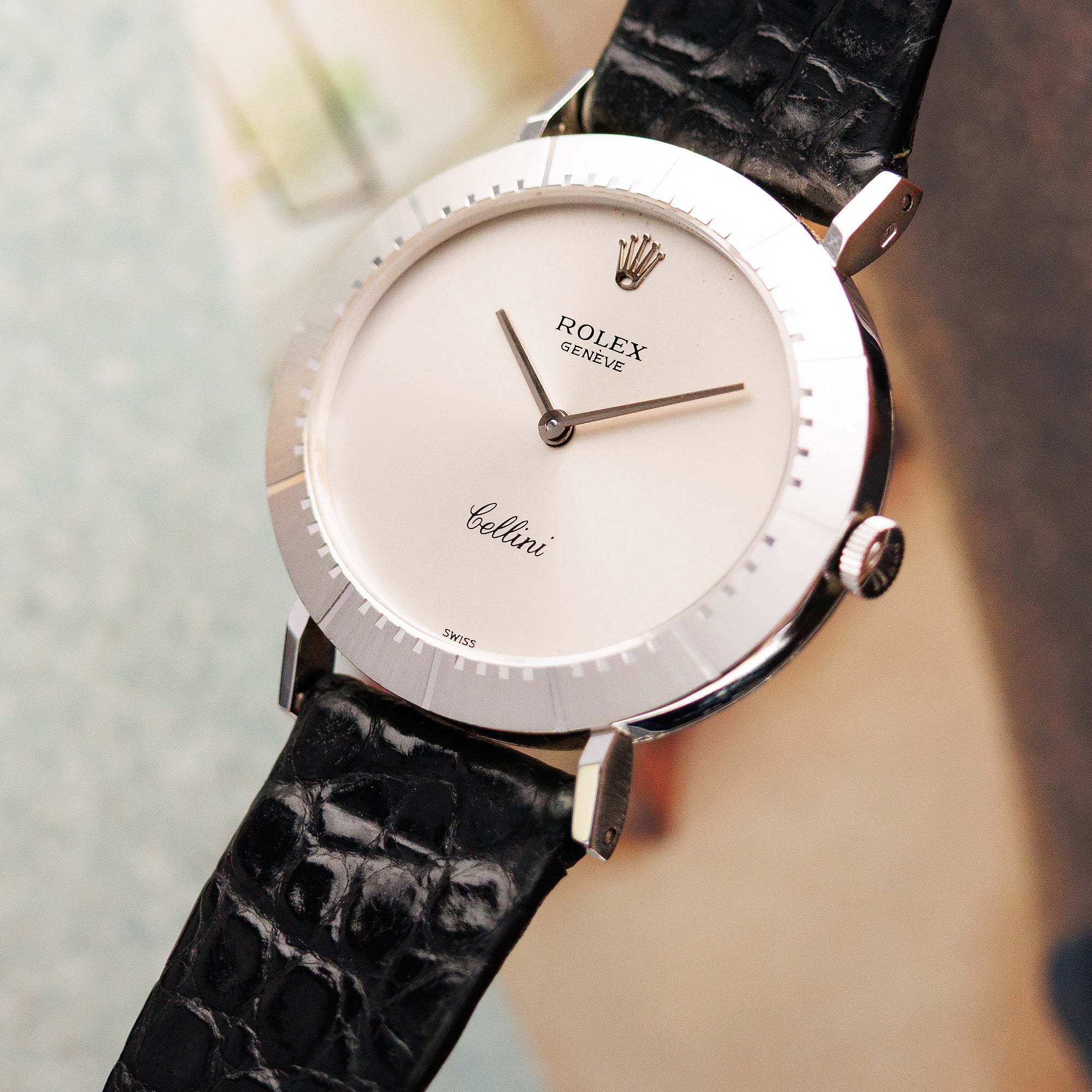 Rolex White Gold Cellini Ref. 4083