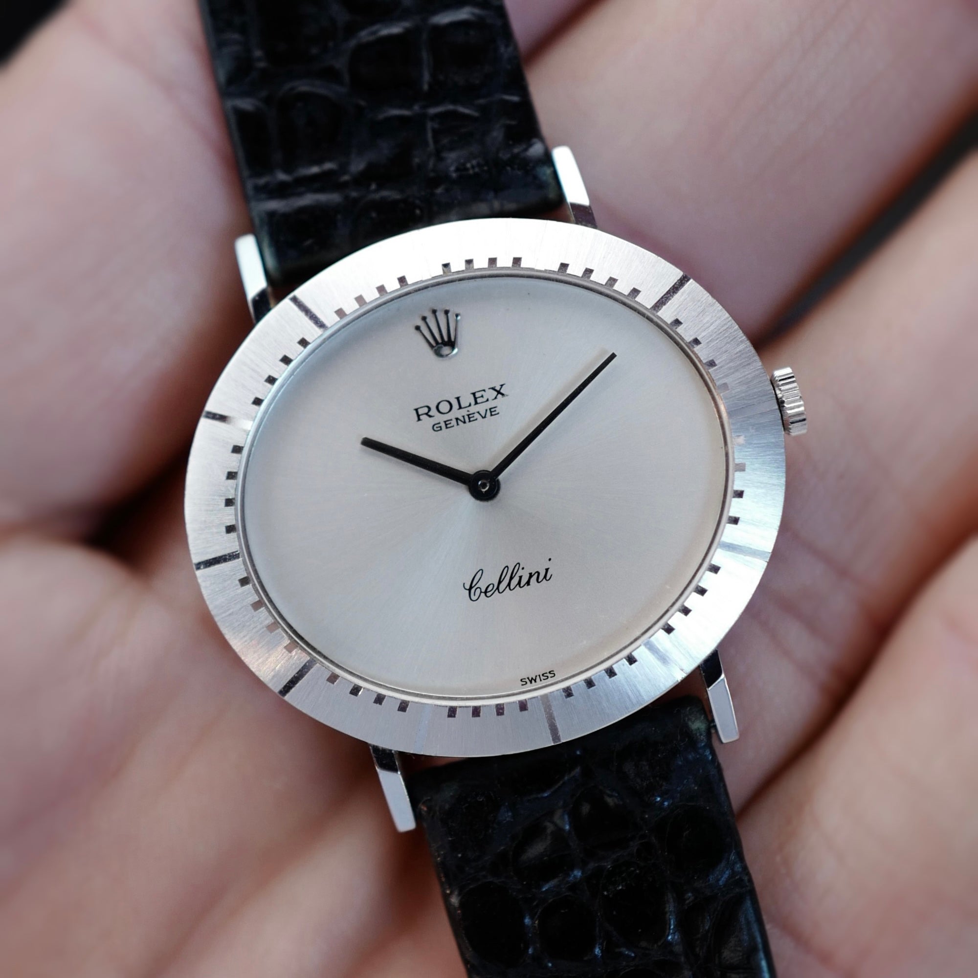 Rolex White Gold Cellini Ref. 4083