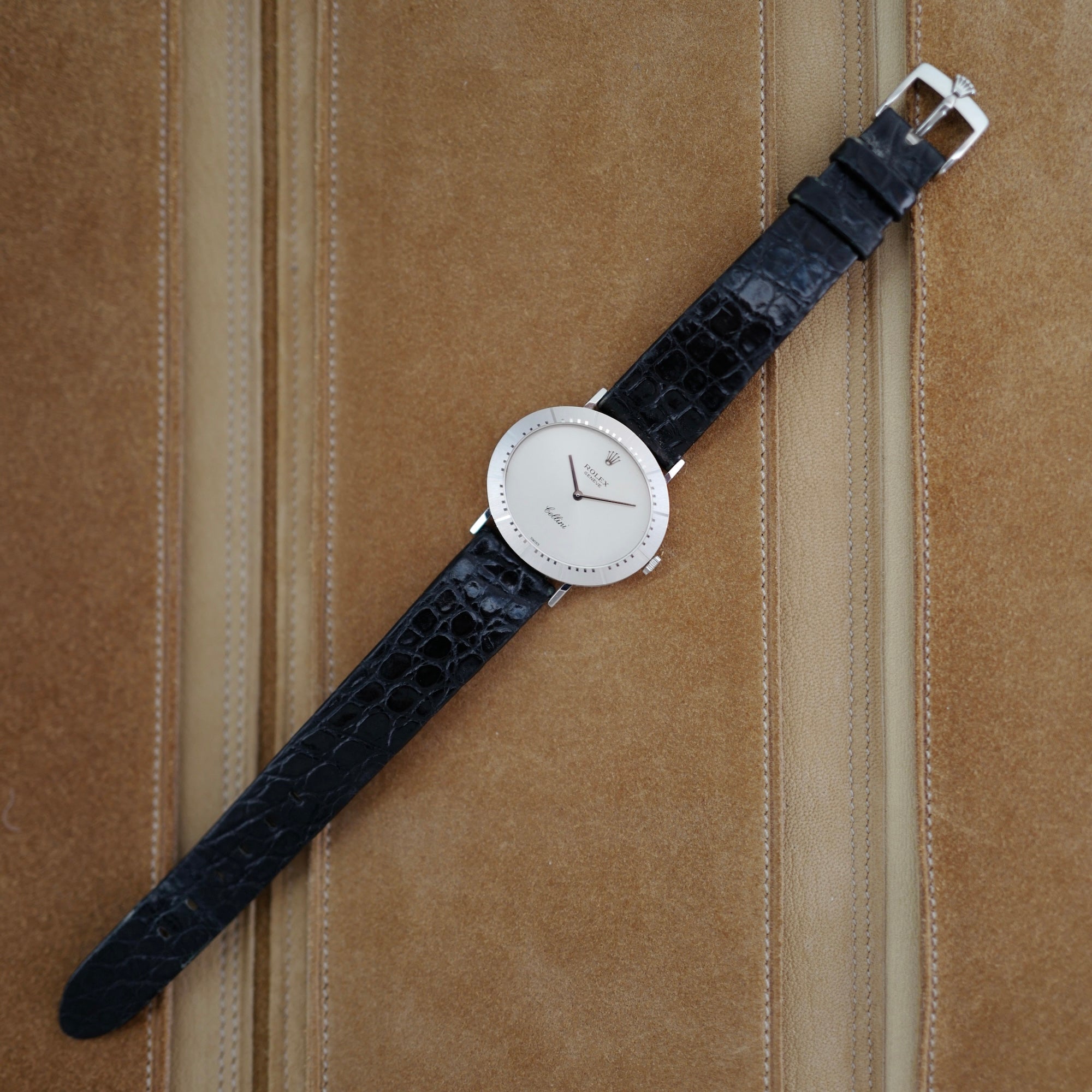 Rolex White Gold Cellini Ref. 4083
