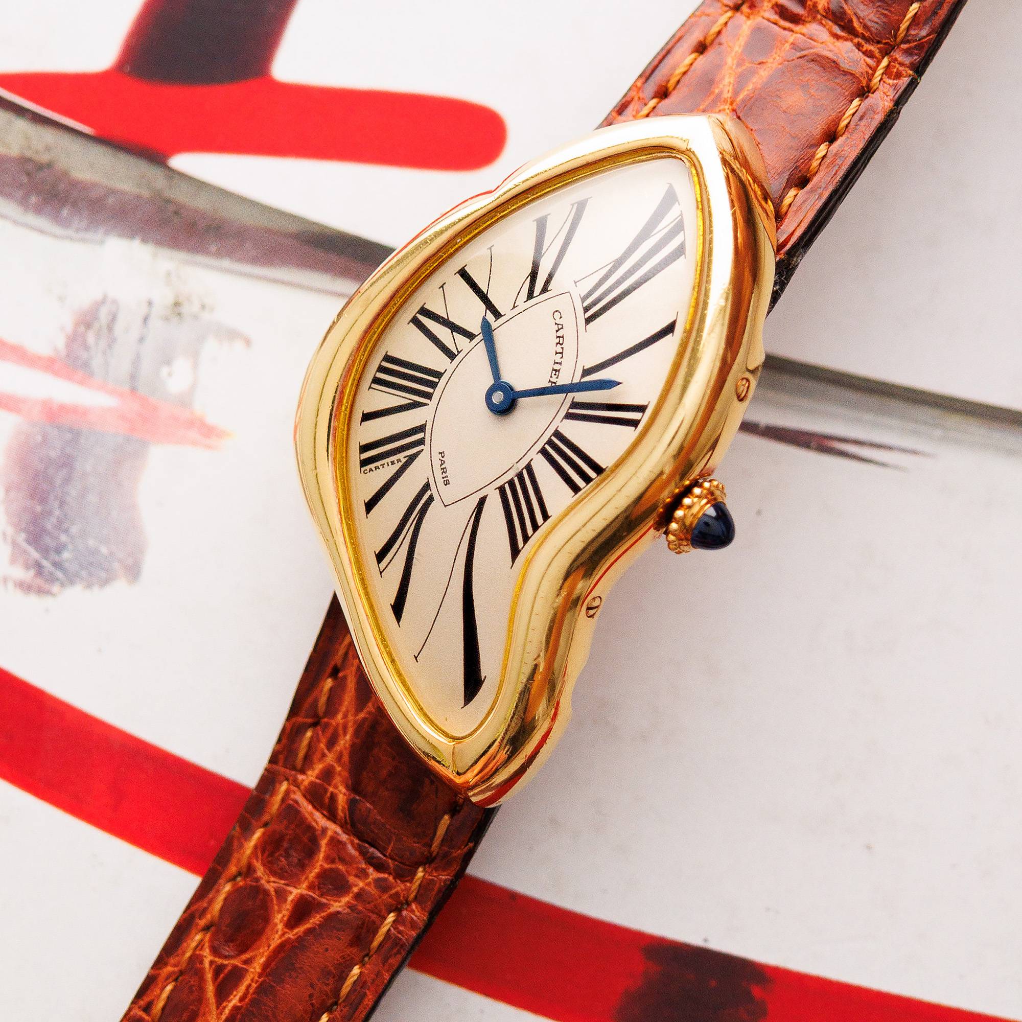 Cartier - Cartier Yellow Gold Vintage Paris Crash - The Keystone Watches