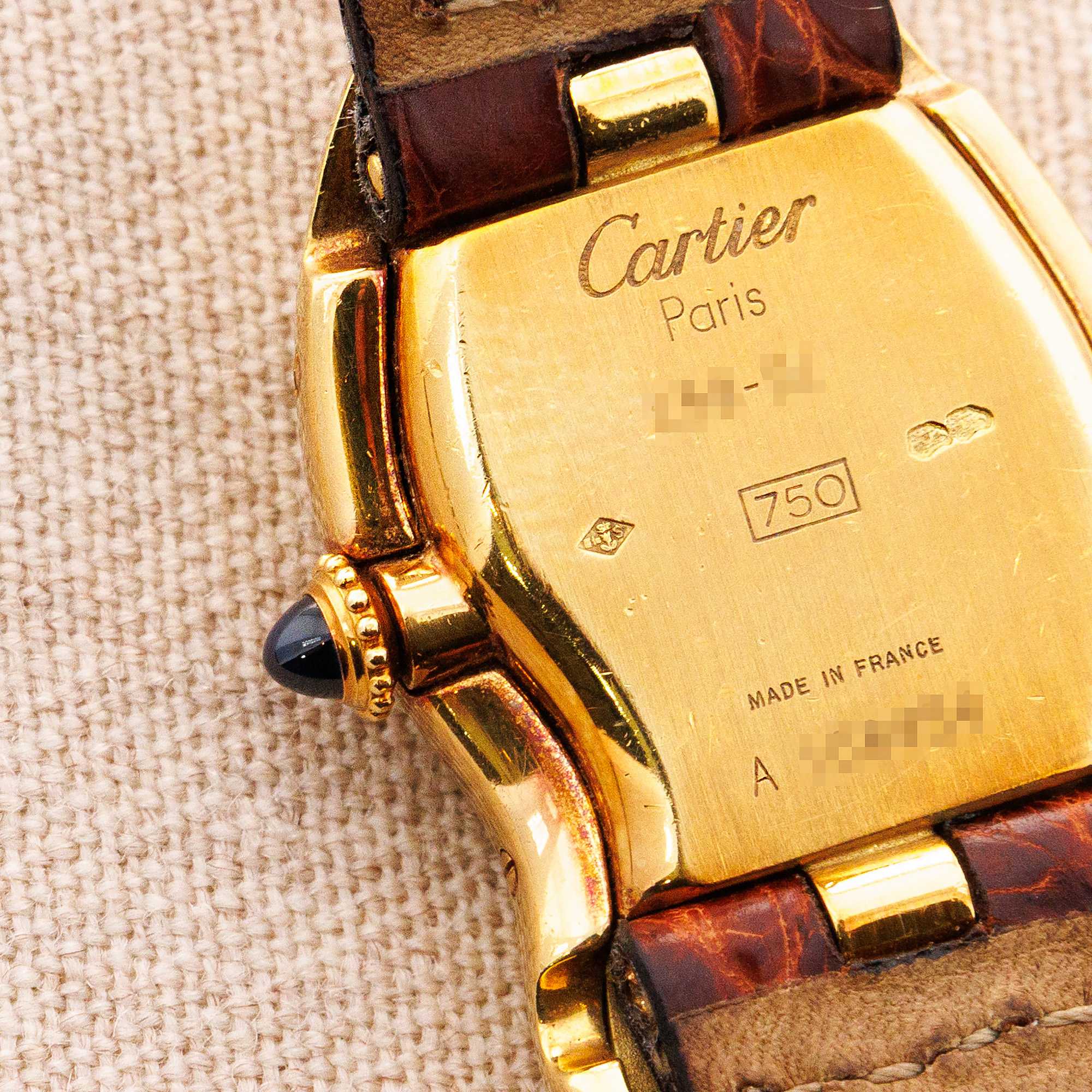 Cartier - Cartier Yellow Gold Vintage Paris Crash - The Keystone Watches