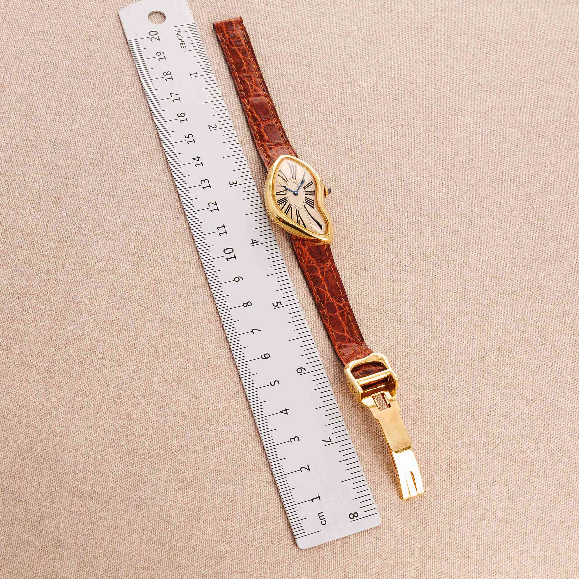 Cartier - Cartier Yellow Gold Vintage Paris Crash - The Keystone Watches