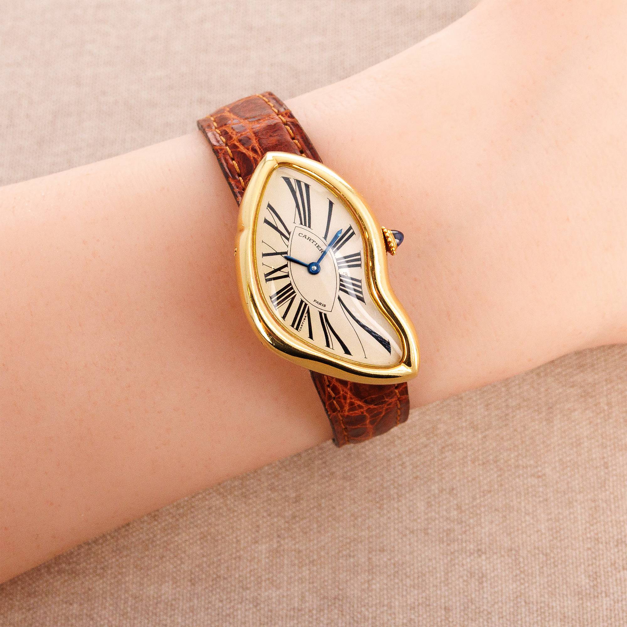 Cartier - Cartier Yellow Gold Vintage Paris Crash - The Keystone Watches