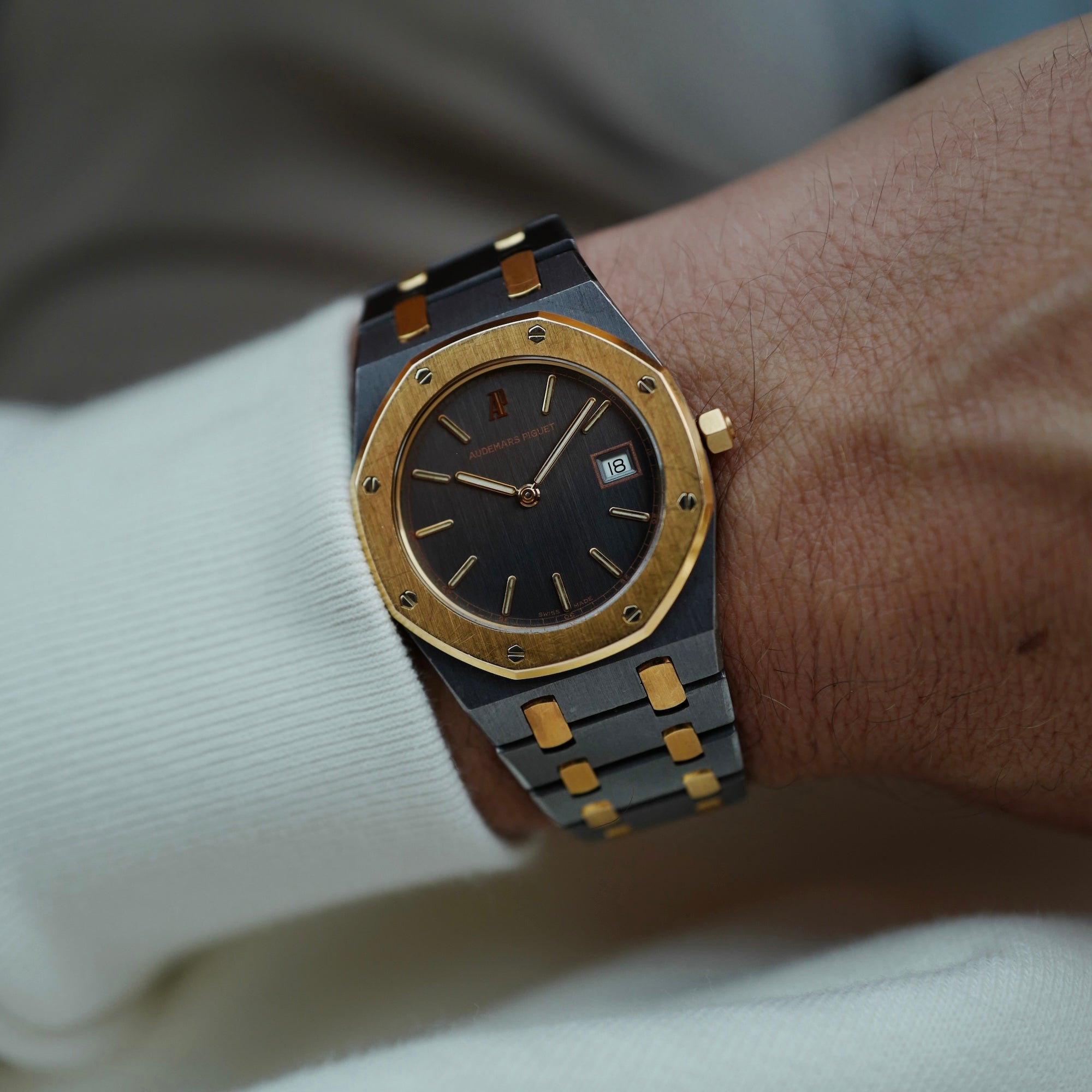 Audemars Piguet Tantalum and Rose Gold Royal Oak Ref. 56175 (New Arrival)