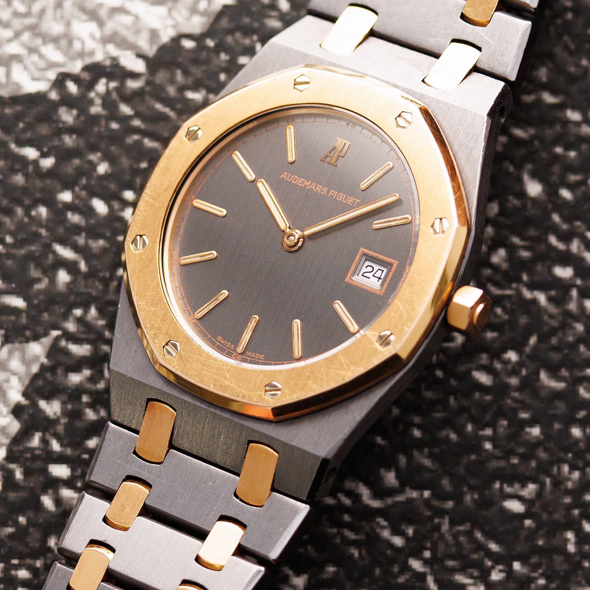 Audemars Piguet Tantalum and Rose Gold Royal Oak Ref. 56175
