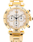 Cartier Yellow Gold Pasha Chronograph Ref. W3014051