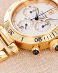 Cartier Yellow Gold Pasha Chronograph Ref. W3014051