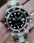 Rolex White Gold SARU GMT-Master II Watch Ref. 116759SARU