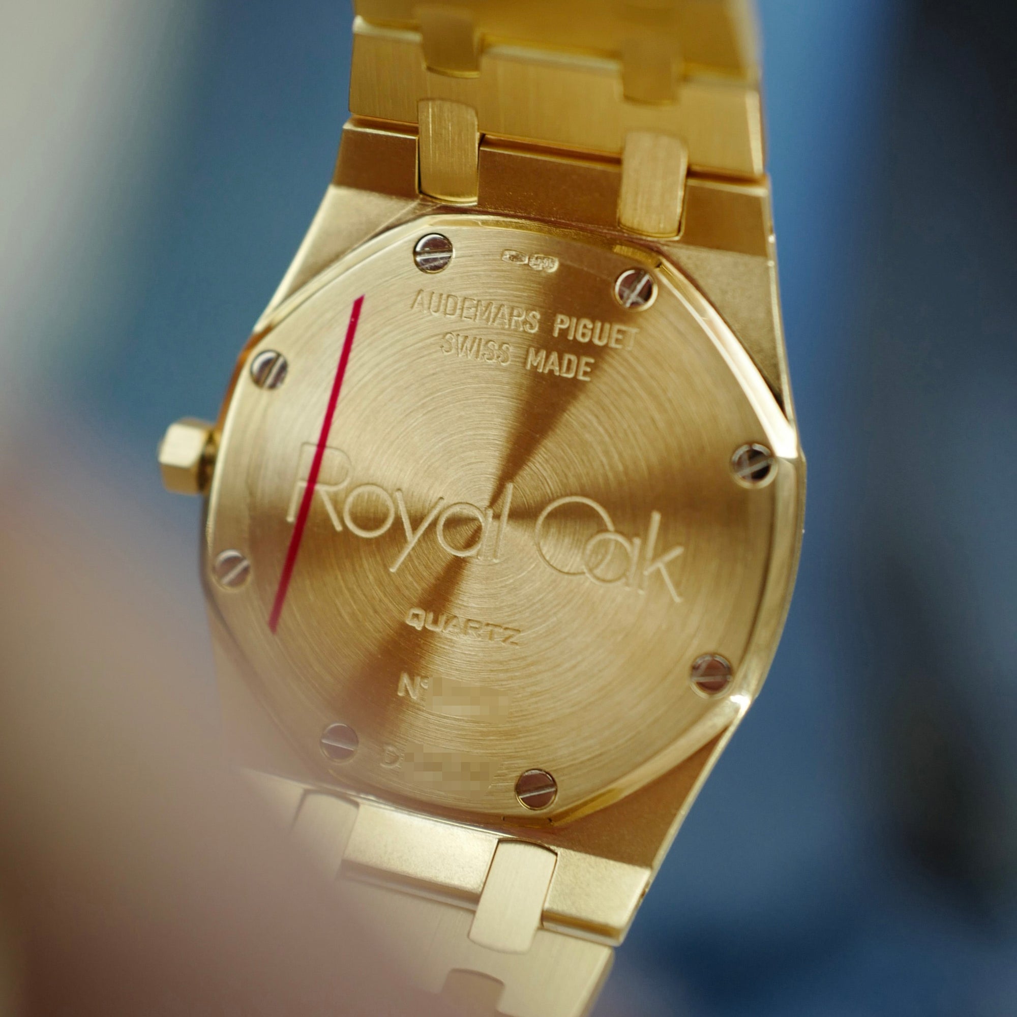 Audemars Piguet YG Royal Oak Factory Diamonds 56343BA Naked