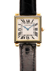 Cartier - Cartier Yellow Gold Tank Obus Ref. 1630 with Black Enamel - The Keystone Watches