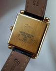 Cartier - Cartier Yellow Gold Tank Obus Ref. 1630 with Black Enamel - The Keystone Watches