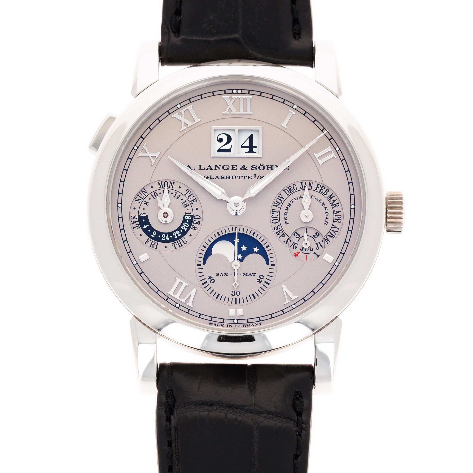 A. Lange & Sohne Platinum Langematik Perpetual Calendar Ref. 310.025