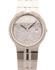 Vacheron Constantin White Gold Phidias Ref. 48010 with Pave Diamond Dial
