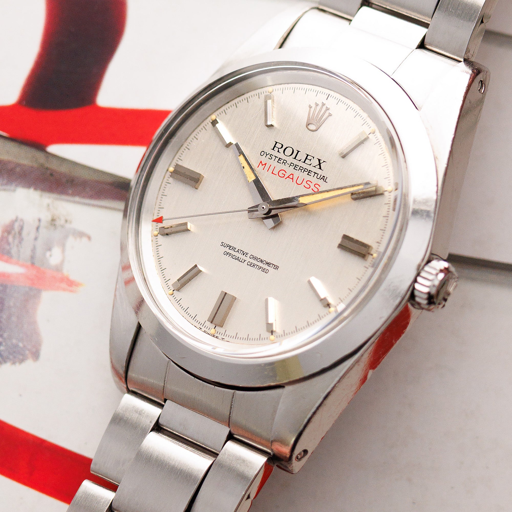 Rolex Steel Milgauss Ref. 1019