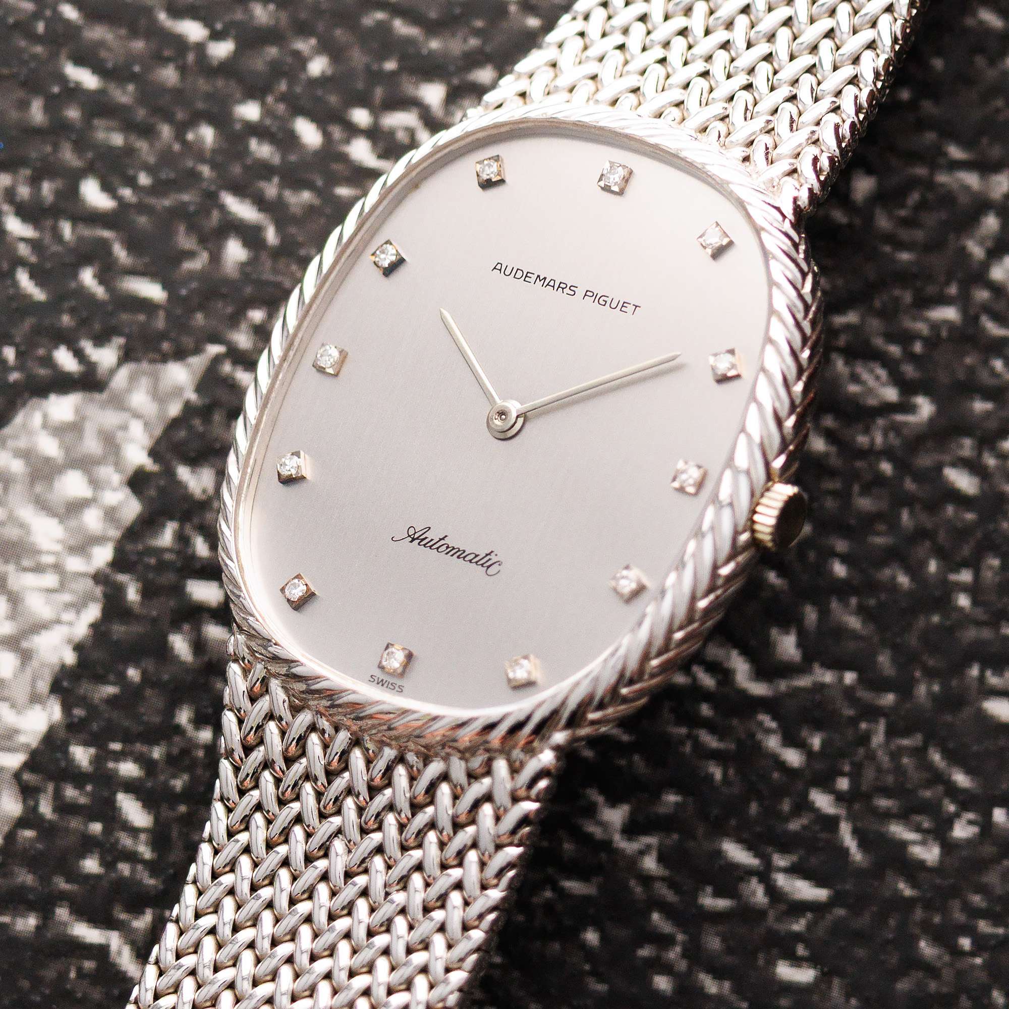 Audemars Piguet - Audemars Piguet White Gold Jumbo Automatic Watch - The Keystone Watches