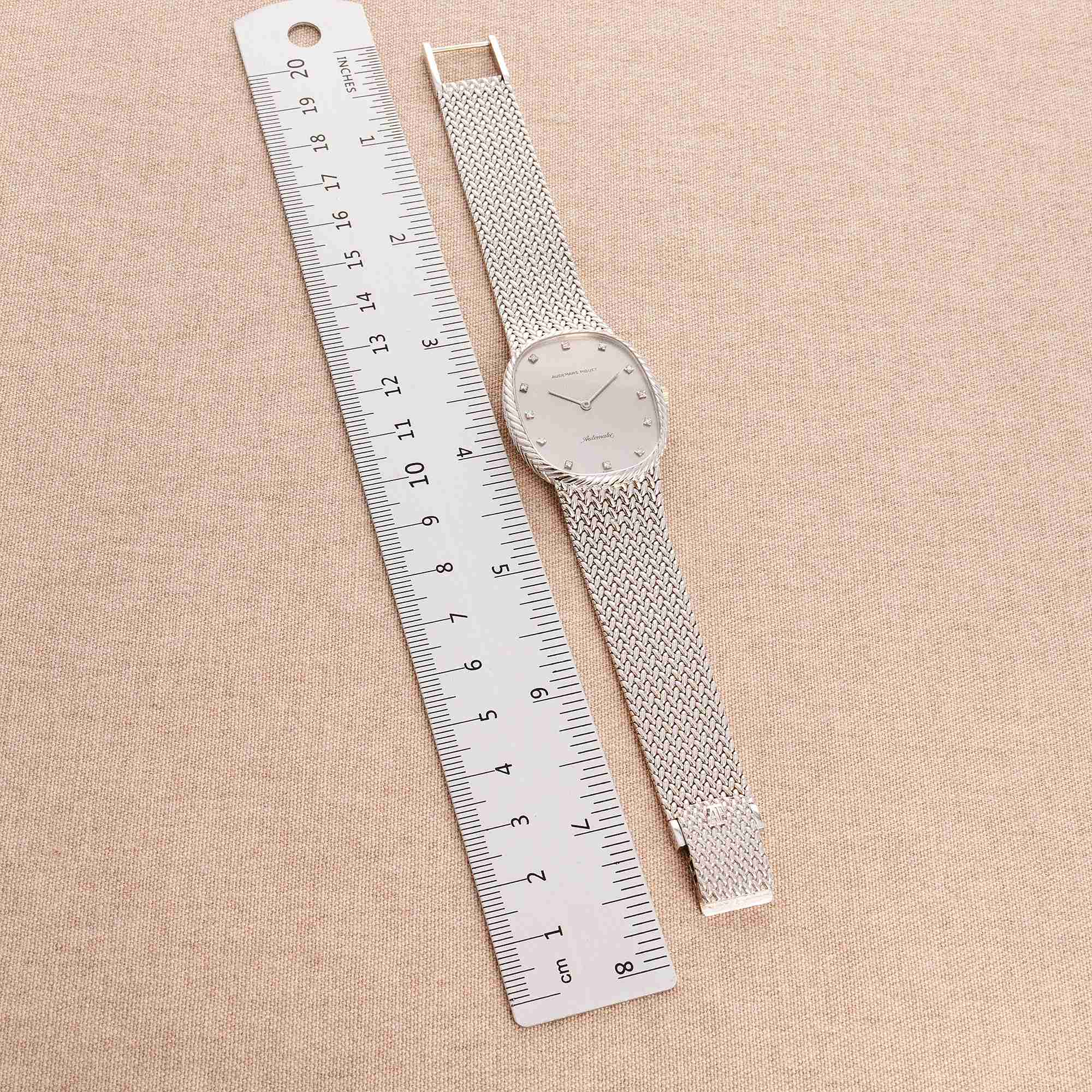 Audemars Piguet - Audemars Piguet White Gold Jumbo Automatic Watch - The Keystone Watches