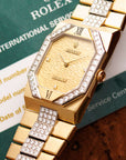 Rolex Yellow Gold Diamond Cellini Watch Ref. 5155/8