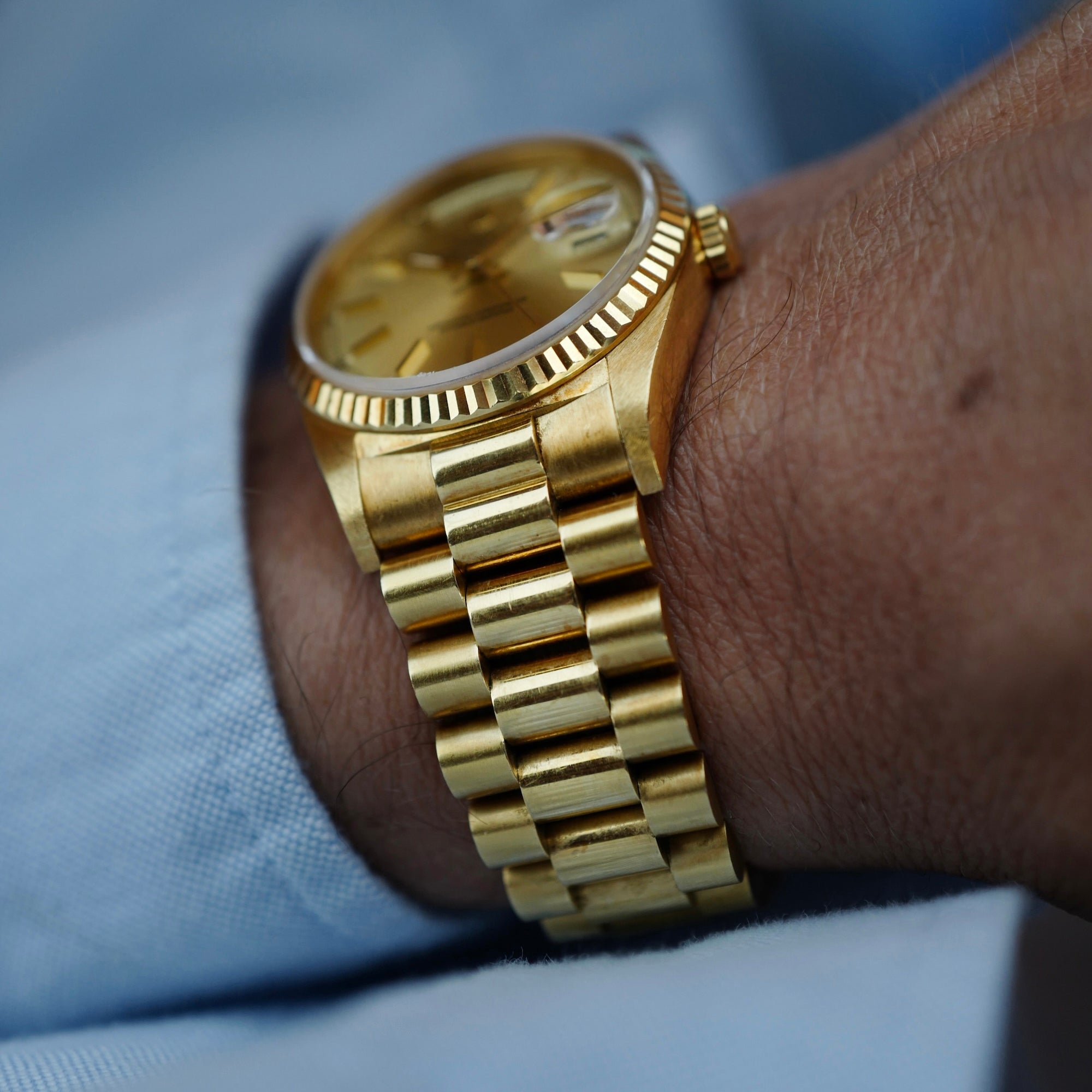 Rolex Yellow Gold Day-Date Ref. 18238 with L Serial in Nice Condition (New Arrival)