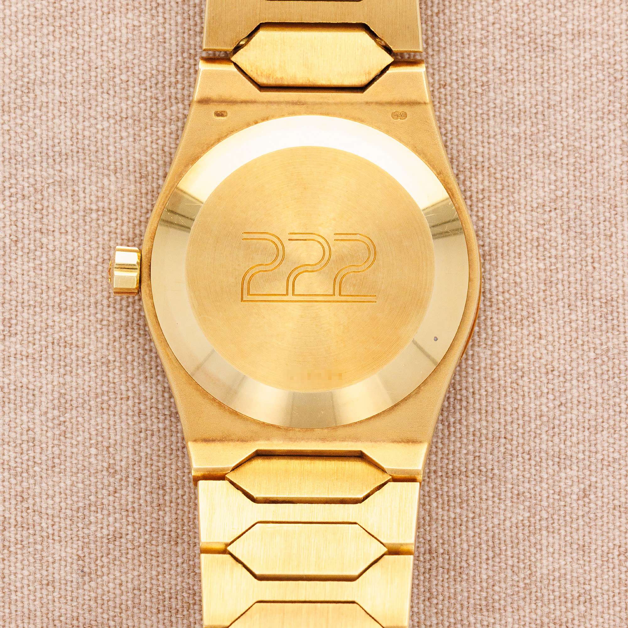 Vacheron Constantin Yellow Gold 222 Ref. 46003 with Box and Extract Paper