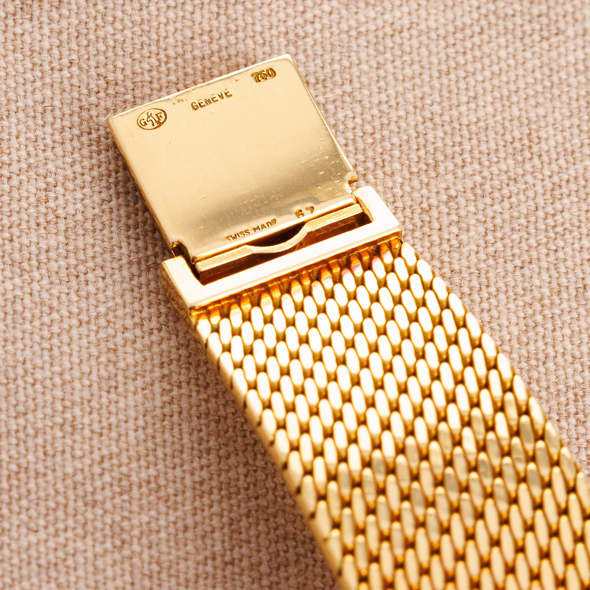 Patek Philippe Yellow Gold Calatrava Ref. 3440 on Gey Freres Band