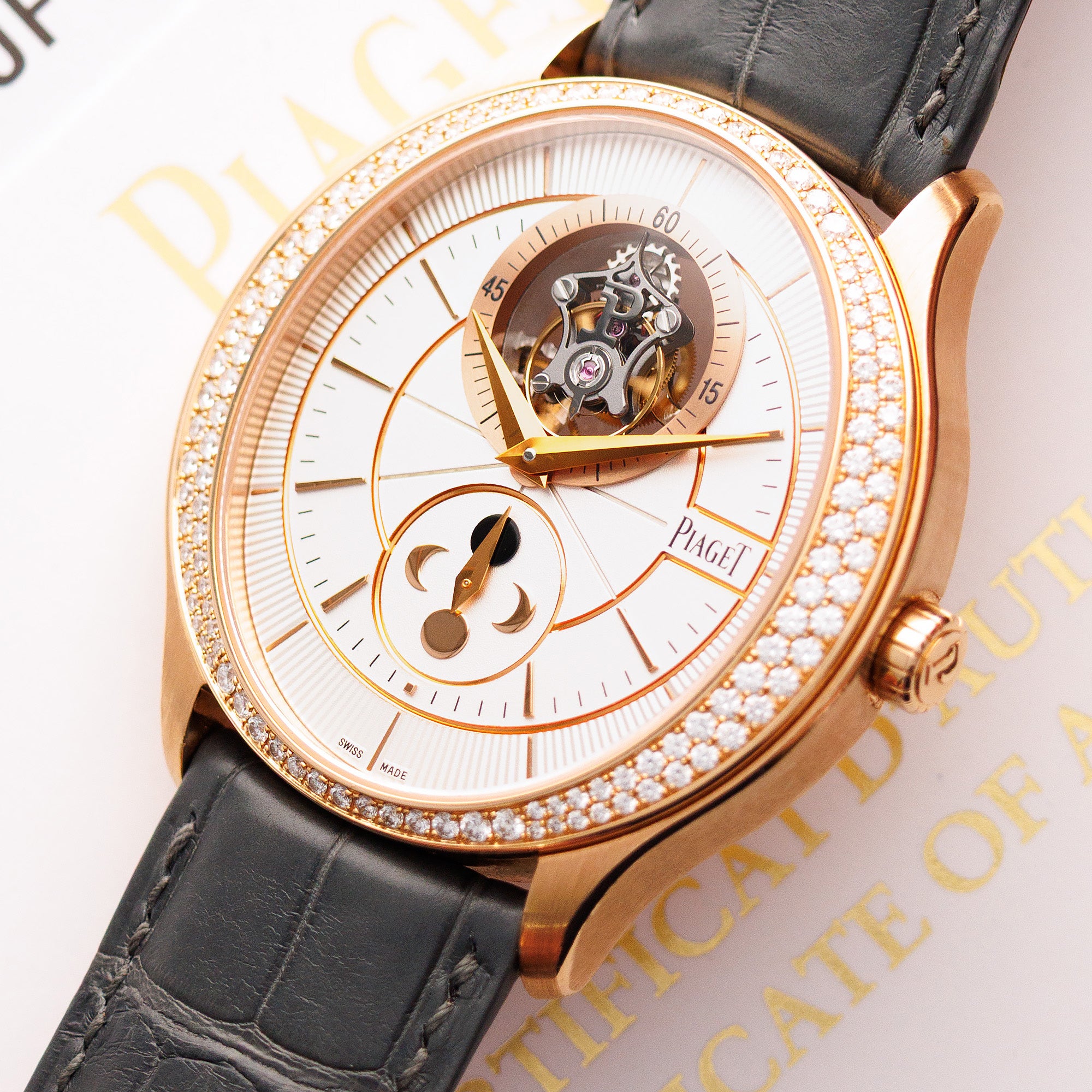 Piaget - Piaget Rose Gold Gouverneur Tourbillon Ref. GOA39116 - The Keystone Watches