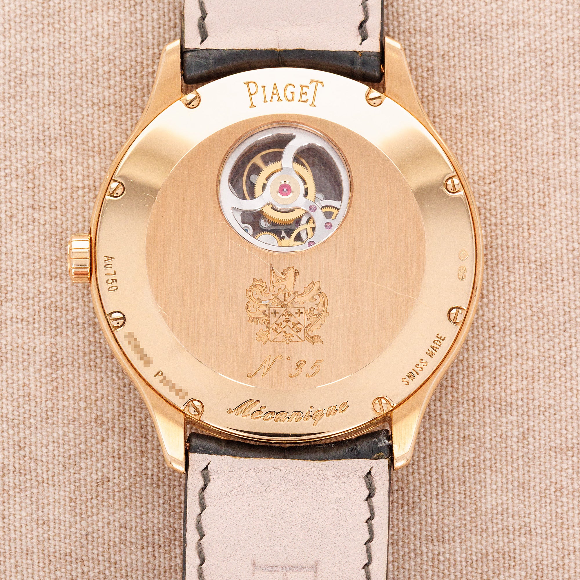 Piaget - Piaget Rose Gold Gouverneur Tourbillon Ref. GOA39116 - The Keystone Watches