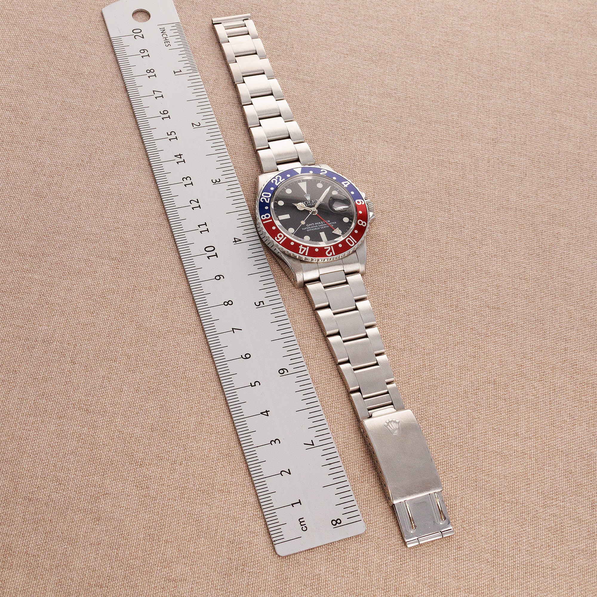 Rolex Vintage Steel GMT-Master Pepsi Ref. 1675