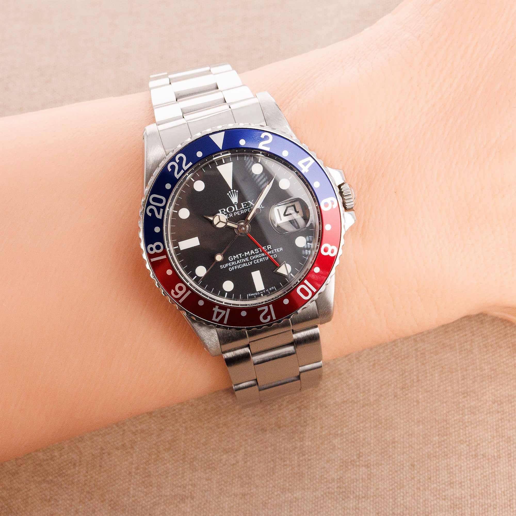 Rolex Vintage Steel GMT-Master Pepsi Ref. 1675