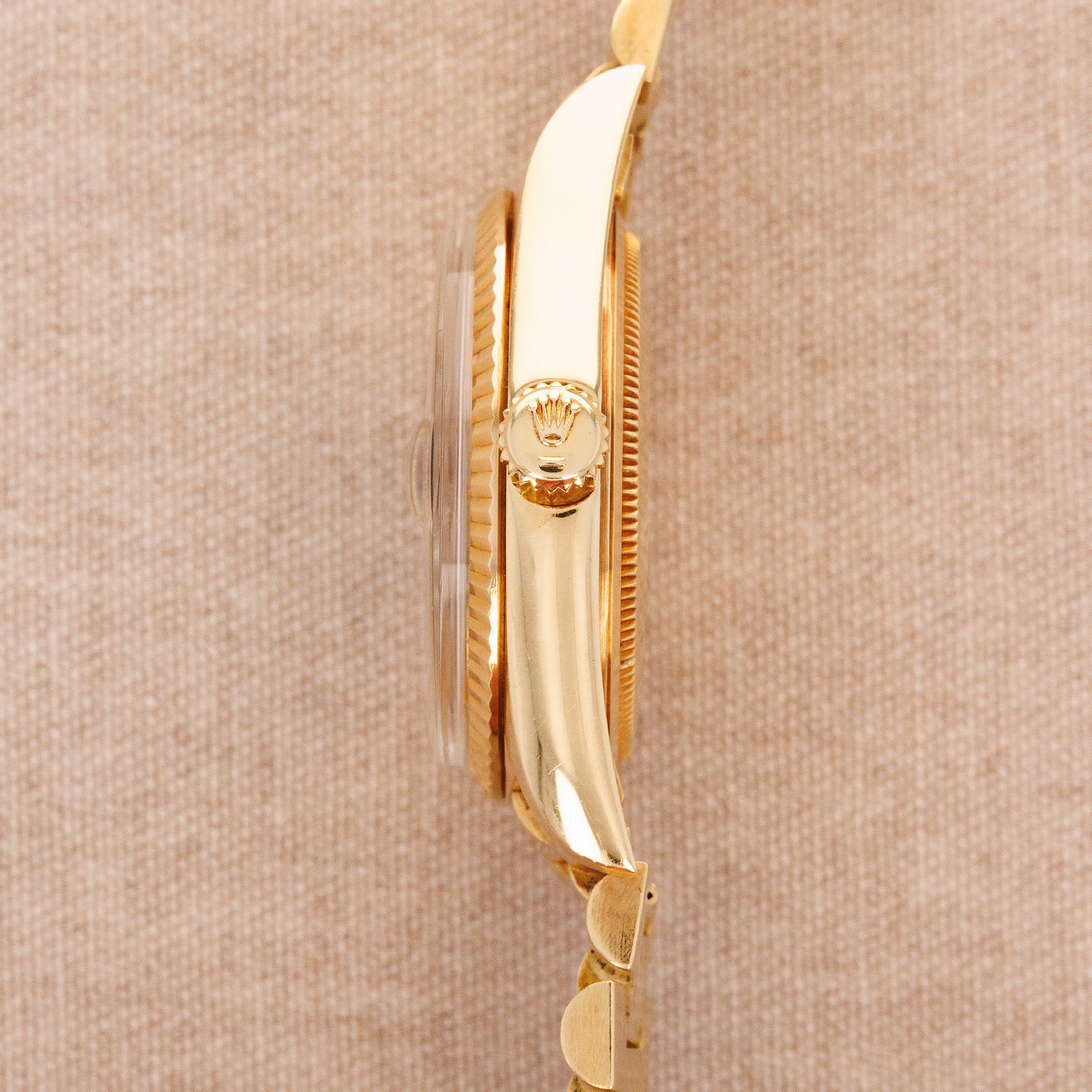 Rolex Yellow Gold Day-Date Ref. 1803 with Flawless Matte Black dial