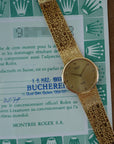 Rolex Yellow Gold Cellini Watch Ref. 4934/8 with Logo Bracelet