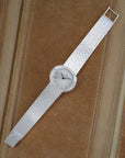 Patek Philippe White Gold Baguette Bezel Watch Ref. 3357/2
