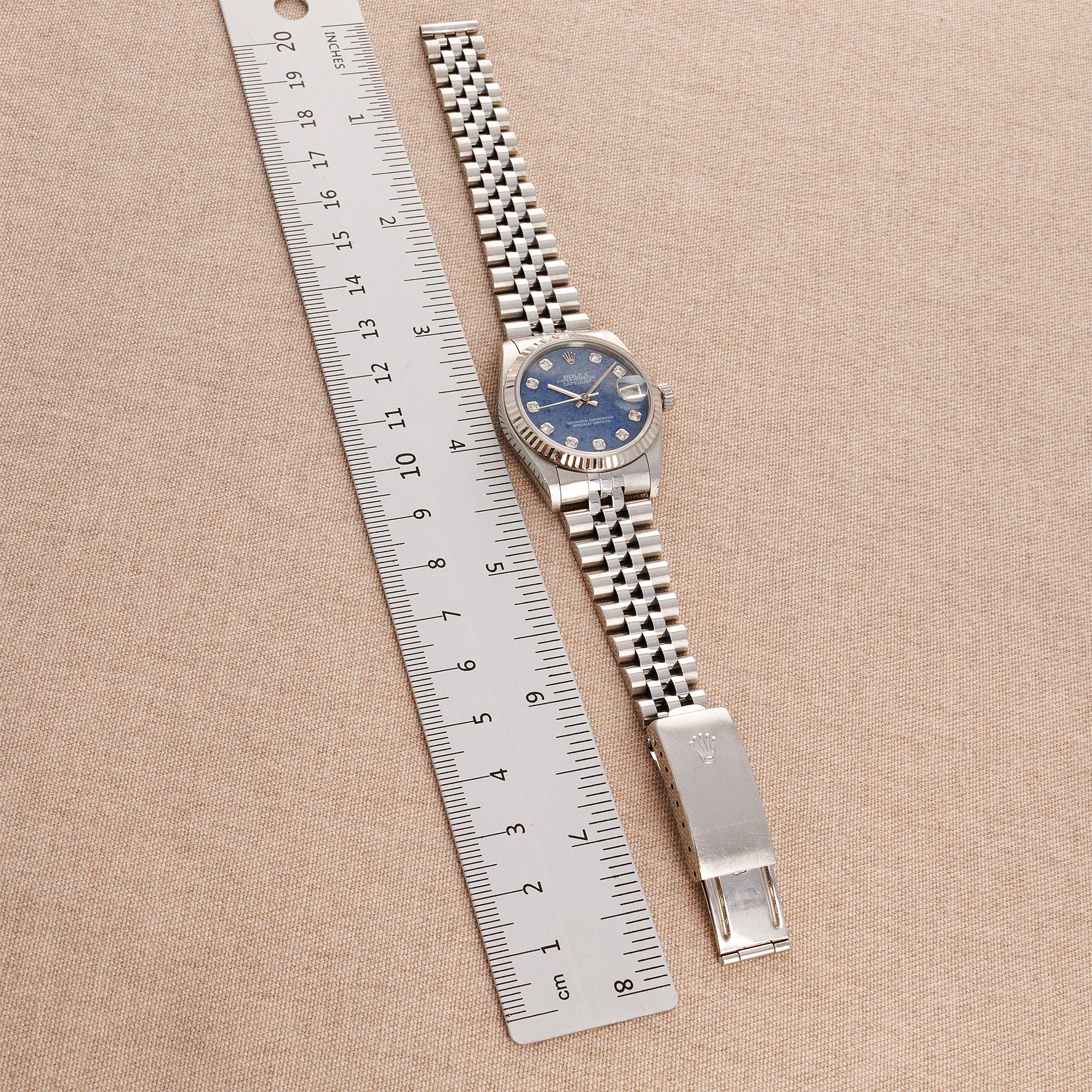 Rolex Steel Ladies Datejust Ref. 78274 with Sodalite Dial