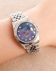 Rolex Steel Ladies Datejust Ref. 78274 with Sodalite Dial