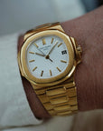 Patek Philippe - Patek Philippe Yellow Gold Nautilus Ref. 3800 - The Keystone Watches
