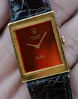Rolex - Rolex Yellow Gold Cellini Watch Ref. 4014/8 with Orange Dial (New Arrival) - The Keystone Watches